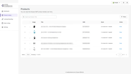 CedCommerce MCF Connector screenshot