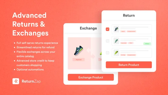 ReturnZap Returns &amp; Exchanges screenshot