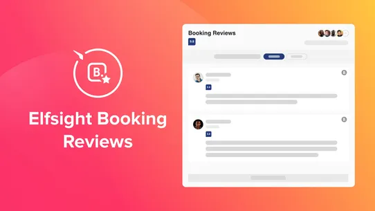 Elfsight Booking Reviews screenshot