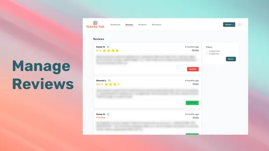 YaketyYak Product Reviews screenshot