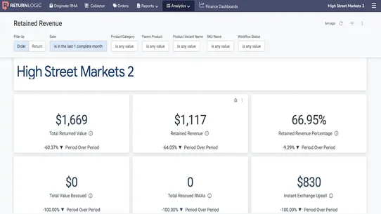 ReturnLogic Returns Management screenshot