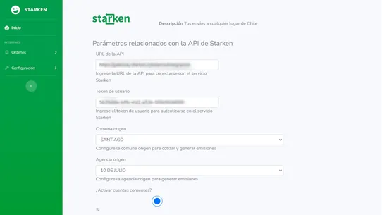 Starken screenshot