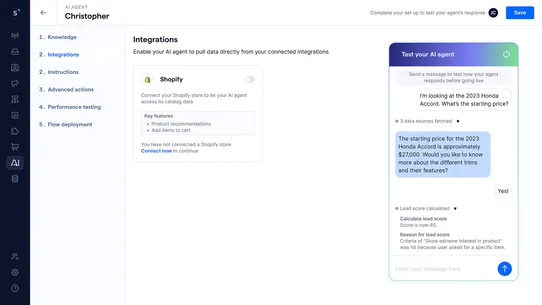 SleekFlow ‑ Conversational AI screenshot