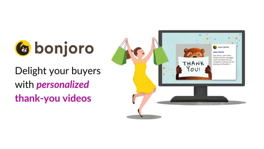 Bonjoro: Thank You Videos screenshot