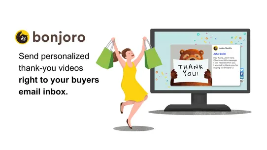 Bonjoro: Thank You Videos screenshot