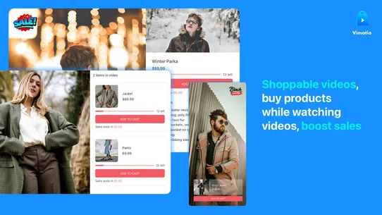 Vimotia Shoppable Videos &amp; UGC screenshot