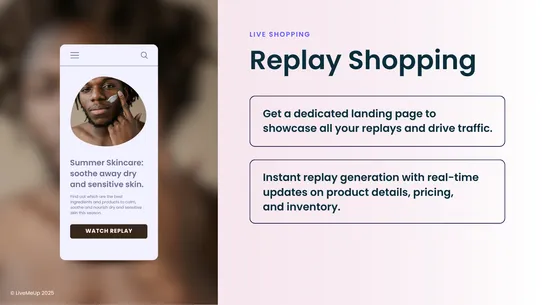LiveMeUp Live Shopping screenshot
