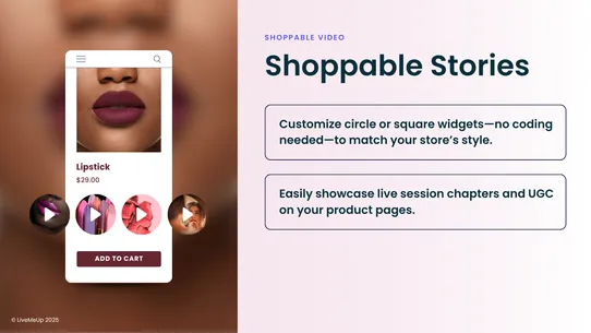 LiveMeUp Live Shopping screenshot