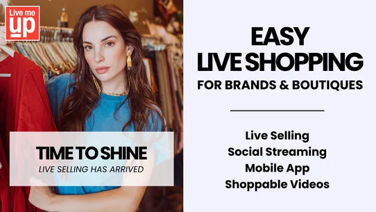 LiveMeUp Live Shopping screenshot