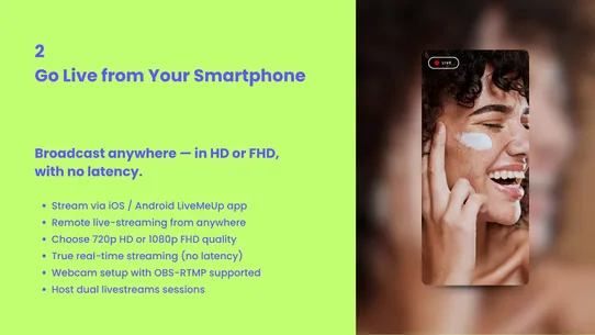 LiveMeUp Live Shopping screenshot