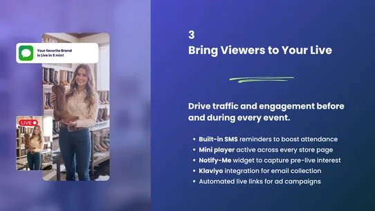 LiveMeUp Live Shopping screenshot