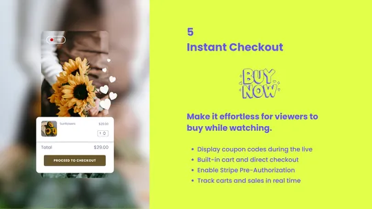 LiveMeUp Live Shopping screenshot