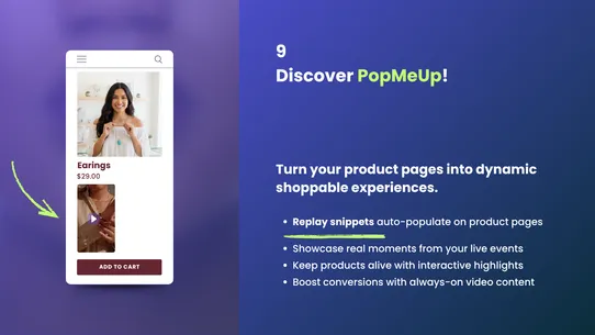 LiveMeUp Live Shopping screenshot