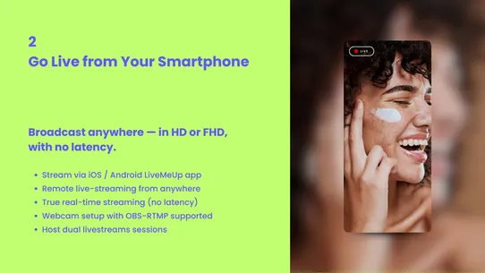 LiveMeUp Live Shopping screenshot