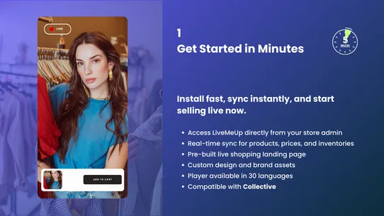 LiveMeUp Live Shopping screenshot