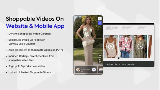 Videeo: Shoppable Videos &amp; UGC screenshot