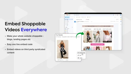 Videeo: Shoppable Videos &amp; UGC screenshot