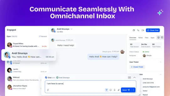 REVE Chat: Live Chat &amp; Chatbot screenshot