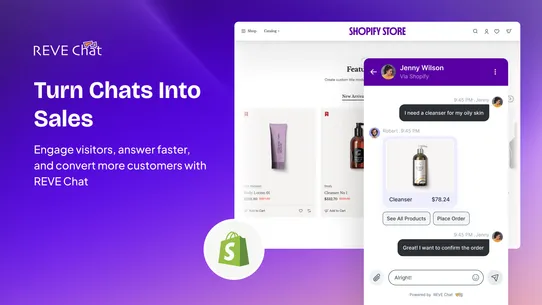 REVE Chat: Live Chat &amp; Chatbot screenshot