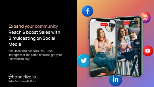 Channelize Live Shopping &amp; UGC screenshot