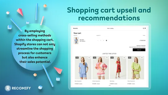 Recomify ‑ Upsell &amp; Cross Sell screenshot