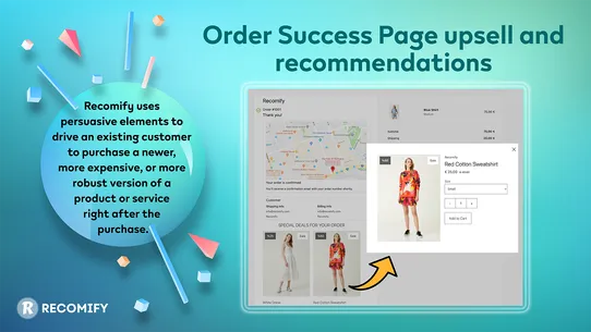 Recomify ‑ Upsell &amp; Cross Sell screenshot