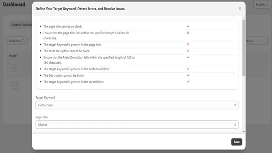 MetaMaster: SEO Page Optimizer screenshot