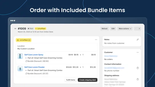 SmartCart Bundles screenshot