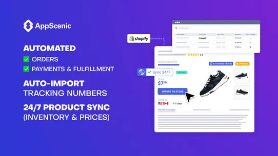 AppScenic: AI Dropshipping App screenshot