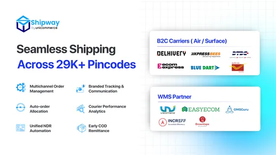 Shipway: Logistics Aggregation screenshot