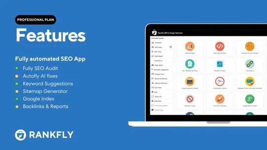 Rankfly SEO &amp; Image Optimizer screenshot