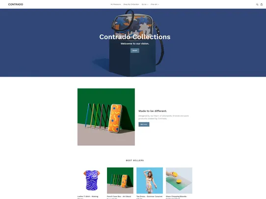 Contrado: Print on Demand screenshot