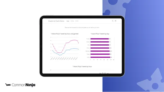 Common Ninja Graphs &amp; Charts screenshot