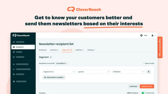 CleverReach ‑ Email marketing screenshot