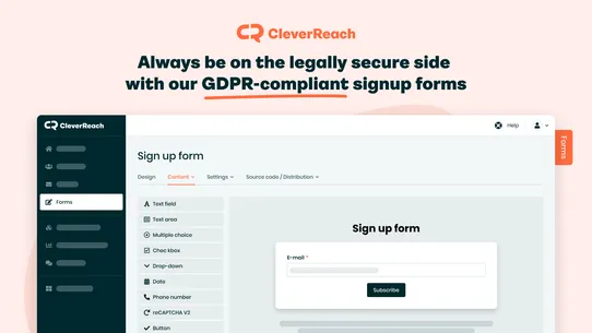 CleverReach ‑ Email marketing screenshot