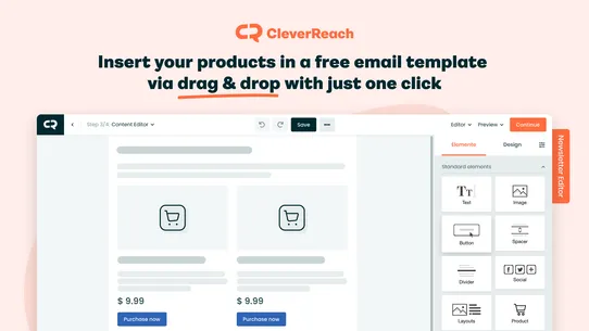 CleverReach ‑ Email marketing screenshot