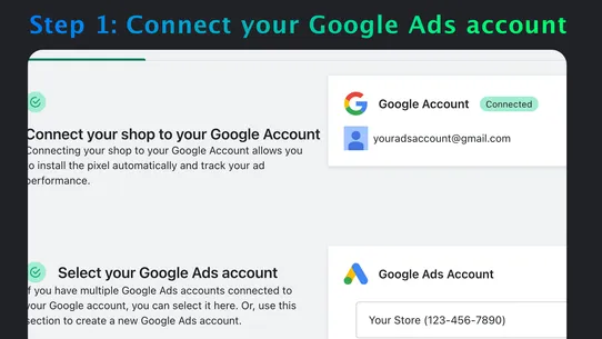 OneClick: Google Ads Tracking screenshot