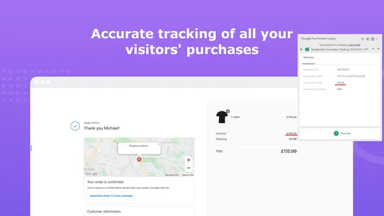 OneClick: Google Ads Tracking screenshot