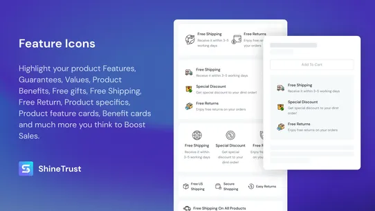 ShineTrust ‑ Product Badges screenshot
