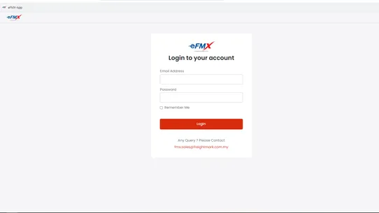 eFMX Shipping screenshot