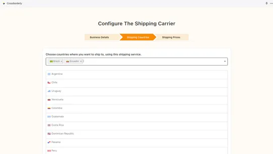 Easy Crossborder Shipping screenshot