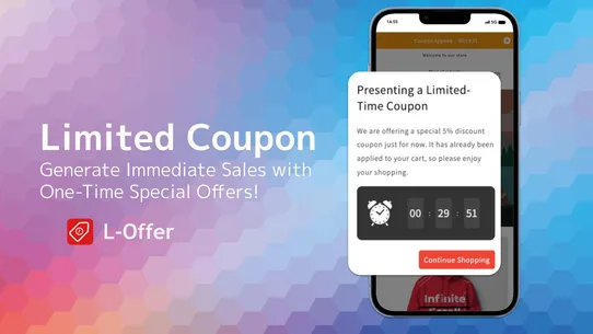 L‑Offer : limited discount app screenshot