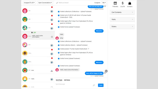 Autochat ‑ Proactive Live Chat screenshot