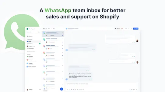 WhatsApp for Teams by Rasayel screenshot