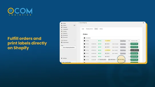 Ecom Shipping screenshot