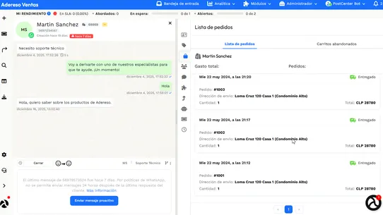 Adereso AI screenshot
