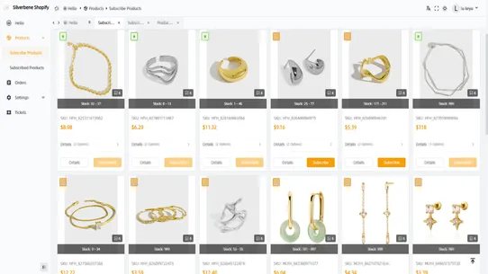 Silverbene Dropshipping screenshot