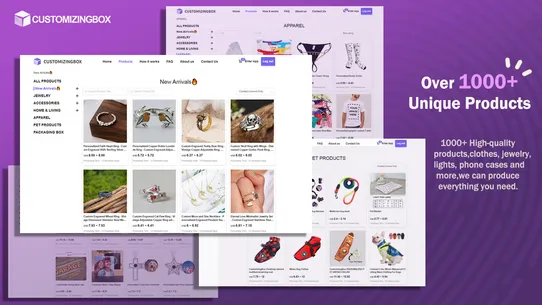 CustomizingBox‑Print on Demand screenshot