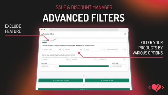 Heartcoding Sales &amp; Discounts screenshot