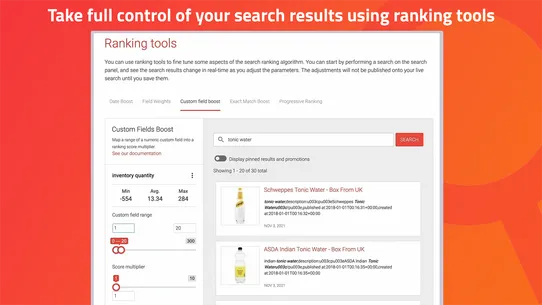 AddSearch Search &amp; Discovery screenshot